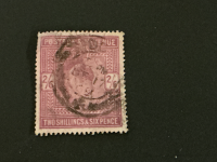 SG262 King Edward VII 2/6 Dull Purple 