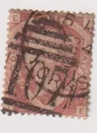 SG52 QV LAKE RED 1870. BRADFORD CDS