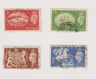 SG509-512 KGVI SET OF 4 HIGH VALUES