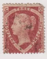 SG51 1870 QV 1/2D ROSE RED