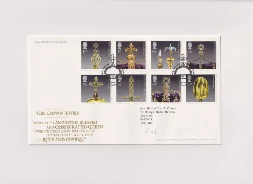 2011 CROWN JEWELS FDC