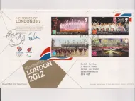 MEMORIES OF LONDON OLYMPICS 2012 FDC