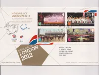 MEMORIES OF LONDON OLYMPICS 2012 FDC