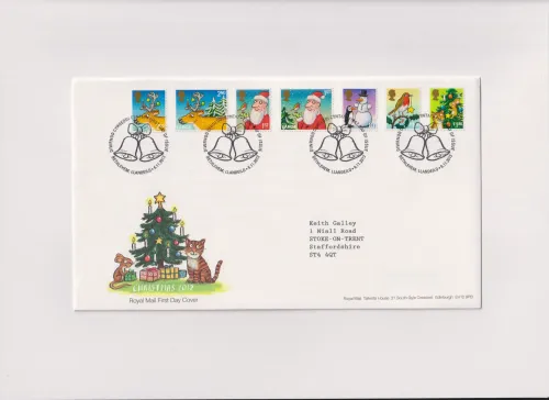2012 CHRISTMAS FDC