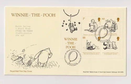 2010 WINNIE THE POOH FDC