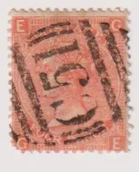 SG95 4d DULL VERMILLION PLATE 11