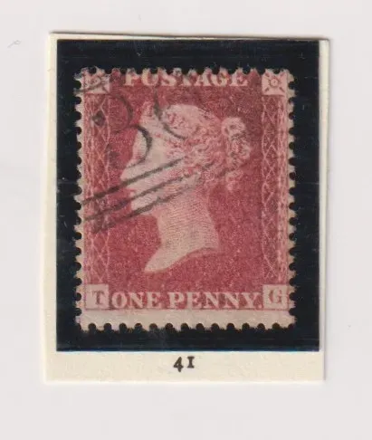 SG41 1d RED DEEP ROSE RED