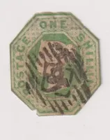 SG55 1s GREEN EMBOSSED CUT TO SHAPE