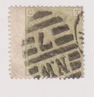 SG192 4d DULL GREEN PLATE 15