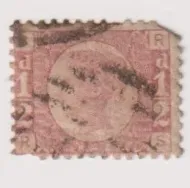 SG48 ½d ROSE RED BANTAM PLATE 10