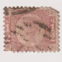 SG48 ½d ROSE RED BANTAM PLATE 10