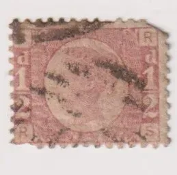 SG48 ½d ROSE RED BANTAM PLATE 10