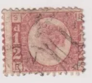 SG48 ½d ROSE RED BANTAM PLATE 4