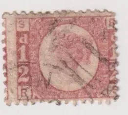 SG48 ½d ROSE RED BANTAM PLATE 4