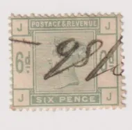 SG194 6d DULL GREEN