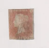 SG9 QV 1D RED WORN PLATE 