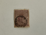 SG316 King Edward VII 2/6 Dull Reddish Purple 