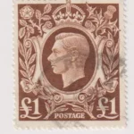 SG478c KING GEORGE VI 1939 £1 BROWN
