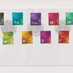 1994 POSTAGE DUES FDC 9 VALUES