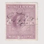 SG 260 KING EDWARD VII 2s 6d LILAC 1902
