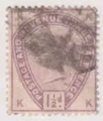 SG188 QV 1½d LILAC