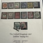 QV 1887 Full Jubilee Set in Harrington and Byrne Presentation Folder