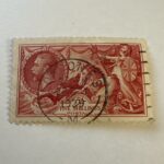 SG 416 KGV Seahorse 5s Rose-Red