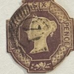 1854 Queen Victoria 6d Purple Embossed