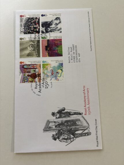 2018 Royal Academy Of Arts First Day Cover