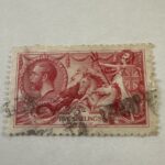 SG401 KGV 5s Rose-Carmine Seahorse